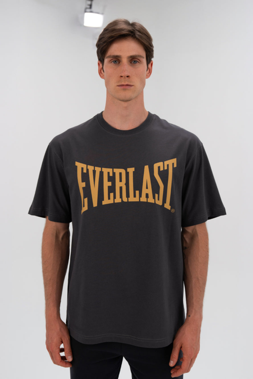 Ever Classics Comfort Logo Gri Erkek Tişört TM0045-415