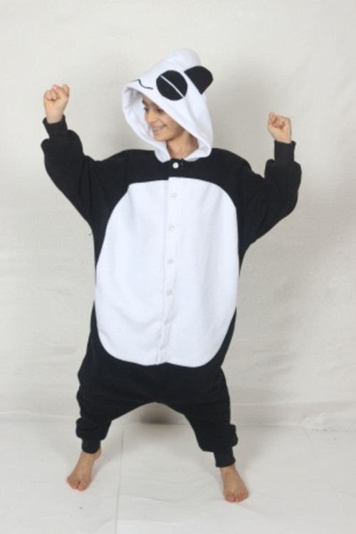 Çocuk Kigurumi Panda Kostümü Gereksiz Şeyler Hayvan Kostümü