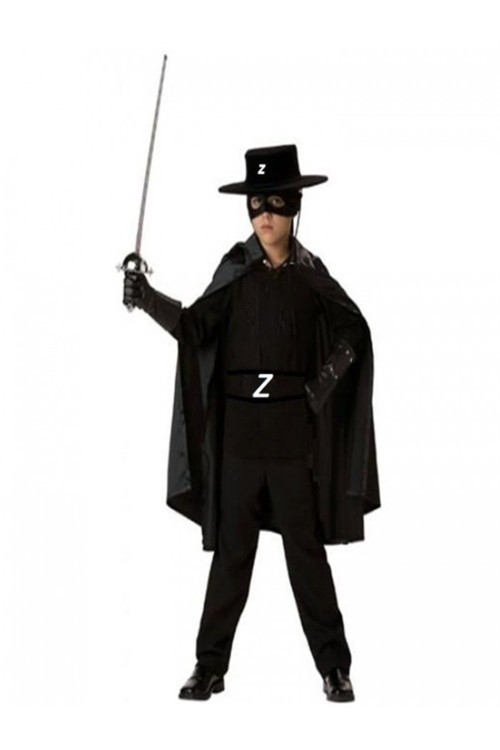 Çocuk Zorro Kostümü