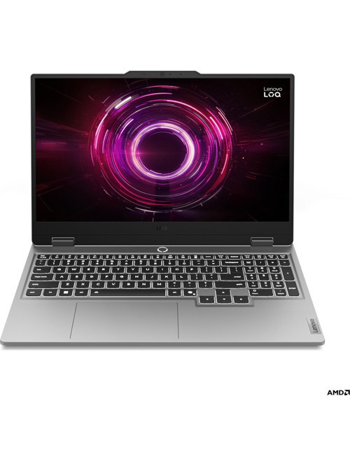 LOQ AMD Ryzen 7 250 64 GB 512 GB SSD RTX5050 100W Windows 11 Home 15.6" FHD 144Hz 83JG008VTRAT110