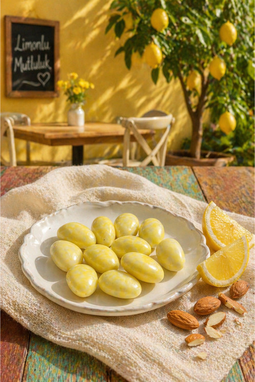 Limonlu Badem Draje - 100 Gr.