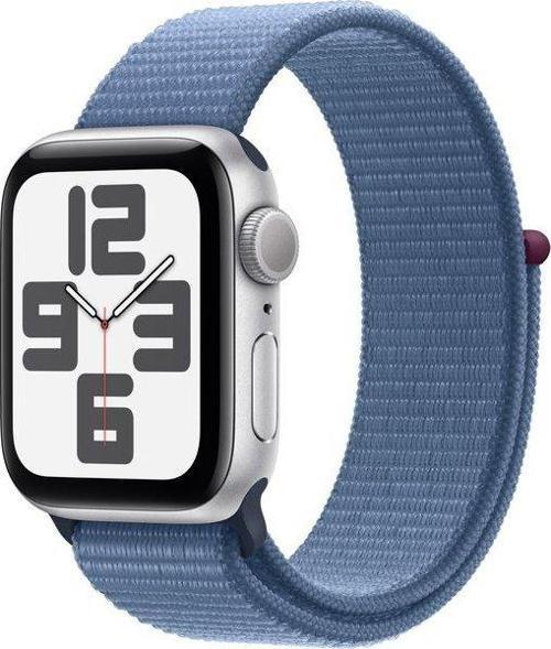 Watch Se 2 2023 Gps 40 Mm Gümüş Rengi Alüminyum Kasa Ve Buz Mavisi Spor Loop Kordon Akıllı Saat