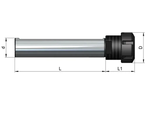 C8 ER8-150 Silindir Şaftlı Pens Tutucu
