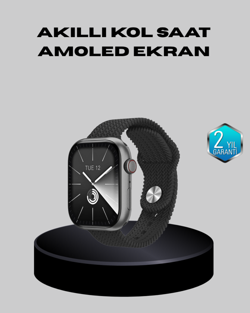 popüler Kablosuz Şarjlı Akıllı Saat Bluetooth Arama Bildirim Destekli Uzun Pil Ömürlü 2026