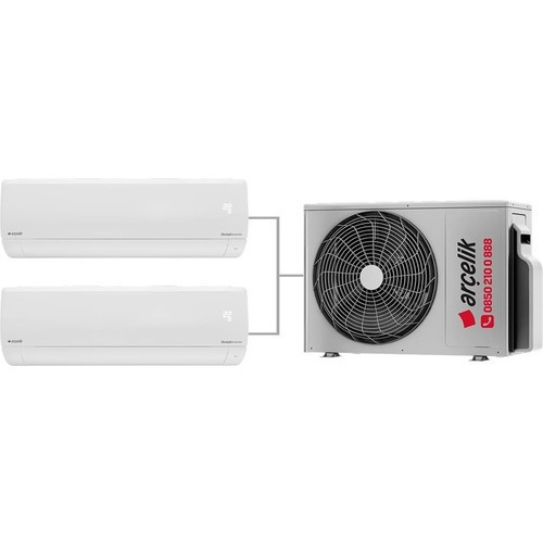 Multi Sistem Duvar Tipi 2+1 İnverter 12+12 16000Btu Klima Zm16102-1212