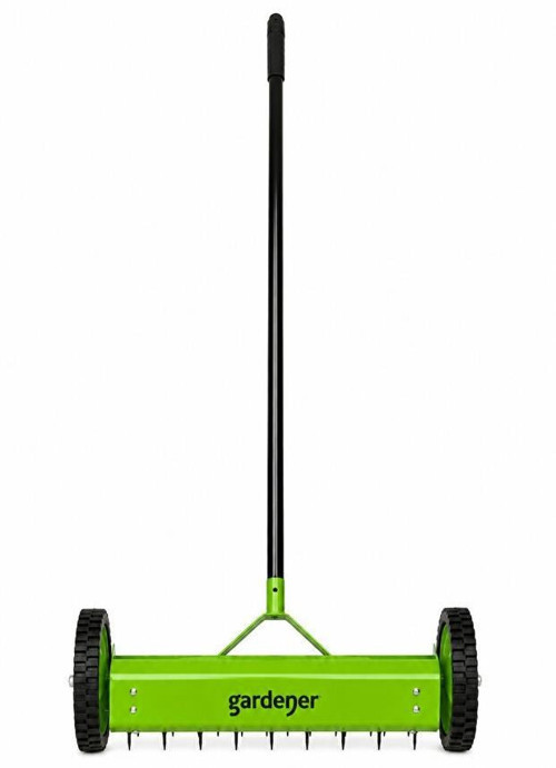 10820 Tekerlekli Çim Havalandırma Tırmığı 150 cm Saplı