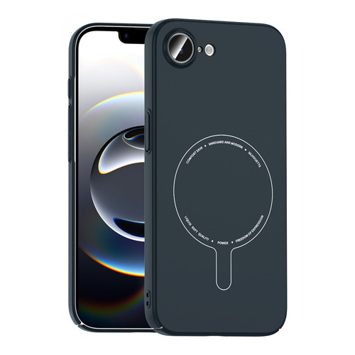 iPhone 16E Kılıf M-Safe Şarj Özellikli Kamera Korumalı Elio Sert PC Kılıf
