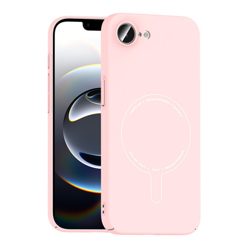 iPhone 16E Kılıf M-Safe Şarj Özellikli Kamera Korumalı Elio Sert PC Kılıf