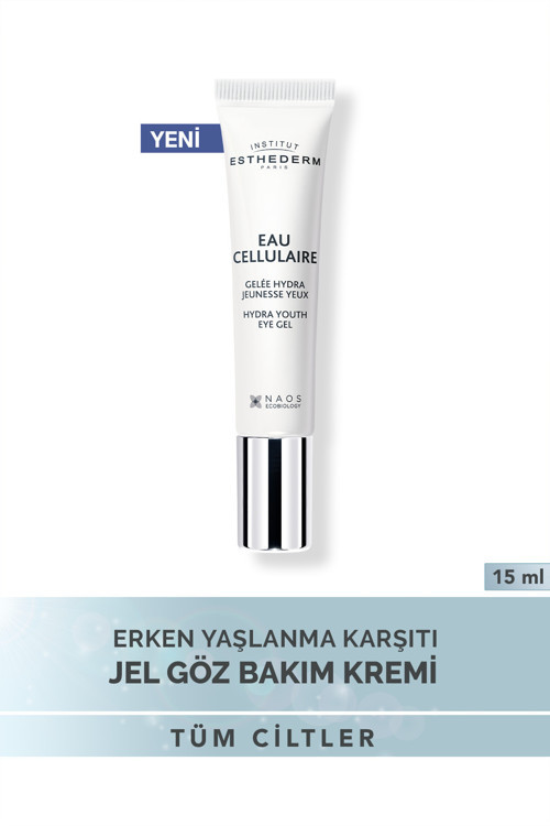 Institut Esthederm Cellular Water Hydra Youth Eye Gel Erken Yaşlanma Karşıtı Jel Göz Bakım Kremi 15 ML