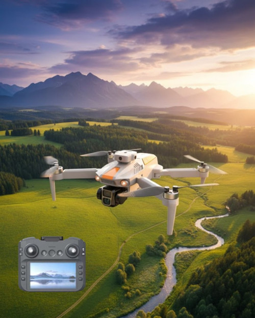 Full HD Kameralı Drone GPS GPRS Destekli 1000M Menzilli - Uçan Kamera