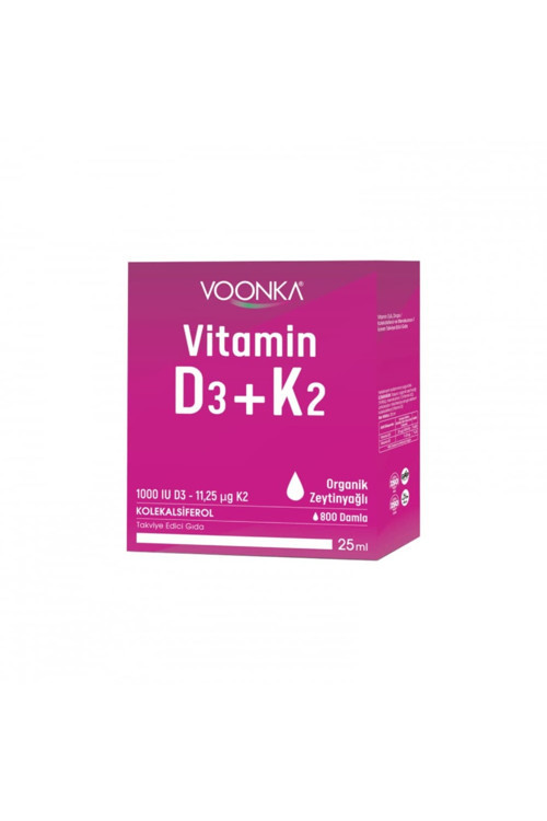 Vitamin D3+K2 Damla 25 ml