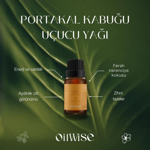 Canlandırıcı ve Besleyici Portakal Kabuğu Uçucu Yağı 10 ml