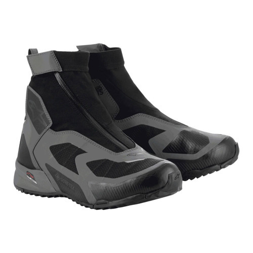 CR-8 Gore-Tex Korumalı Motosiklet Botu Siyah Koyu Gri