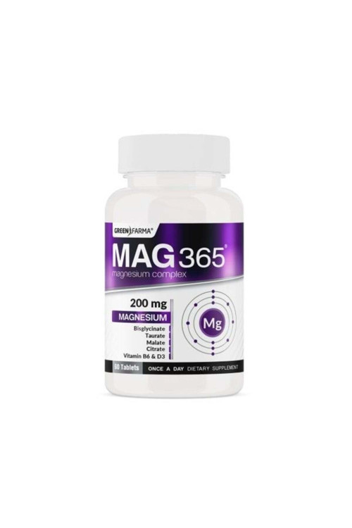 GREEN FARMA MAG 365 MAGNEZYUM KOMPLEKS 60 TABLET -