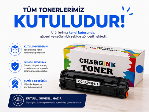 HP CF543X (203X) Kırmızı/Magenta Muadil Toner - M254dw / M280nw Çipli
