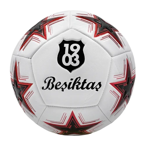 Beşiktaş Futbol Topu Star Siyah-Beyaz