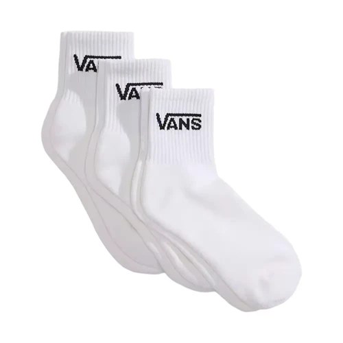 Vn000qbwwht1 Classic Half Crew Çorap Beyaz