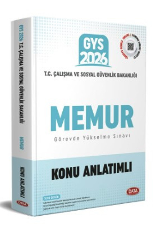 Data 2026 GYS Çalışma Sosyal Güvenlik Bakanlığı Memur Konu Anlatımlı