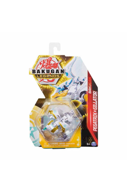 Spin Master Bakugan Legends Çekirdek Topu 6066093 20140516 Pegatrix Gillator (Beyaz),Figür Oyuncak