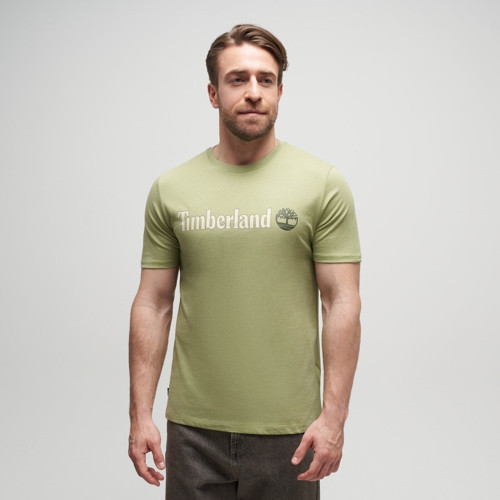 Kennebec River Linear Logo Short Sleeve Erkek T-Shirt