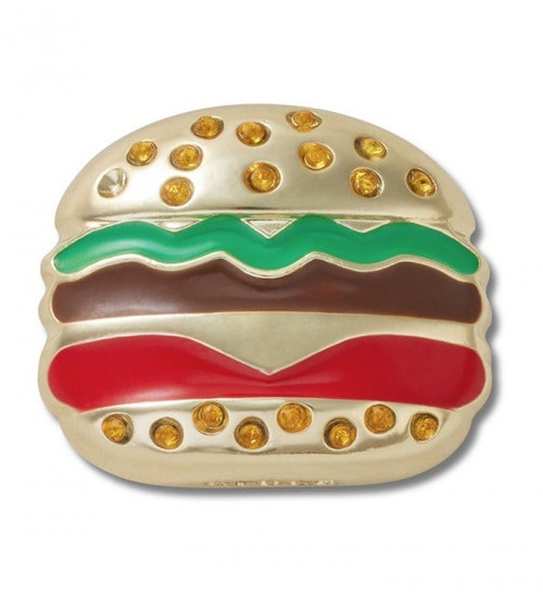Jibbitz Gold Burger Unisex Aksesuar
