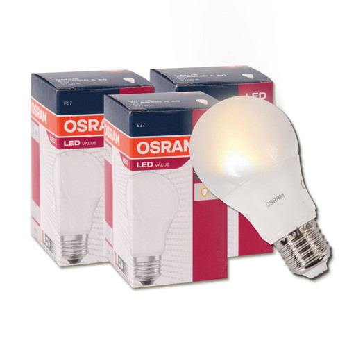 Led Star 9.5 W Sarı Klasik E27 Duy 3'lü Led Ampul (7'li Paket)