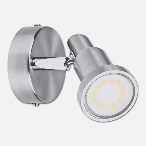 3 W Ledli Yuvarlak Sıvaüstü Spot 1 Adet Gümüş (4'li Paket)