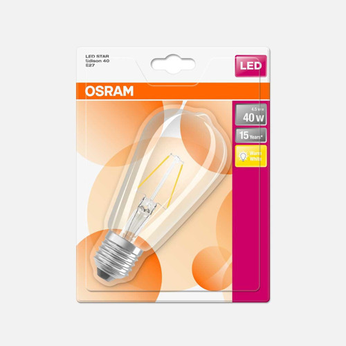 Gold Edison 4 W Sarı Klasik E27 Duy Led Ampul (8'li Paket)