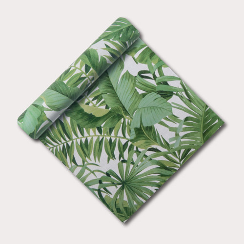 Palmiye Desenli Duvar Kağıdı Yeşil 52 cm x 10 m (8'li Paket)