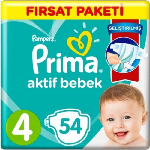 4 Maxi 54lü Bebek Bezi