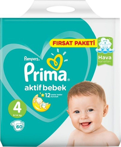 Aktif Bebek 4 Beden 54 Adet