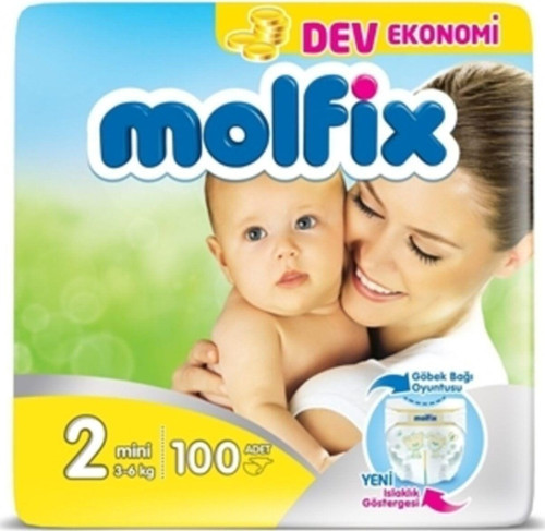 2 Beden Mını 3-6kg Dev Ekonomi 100 Adet