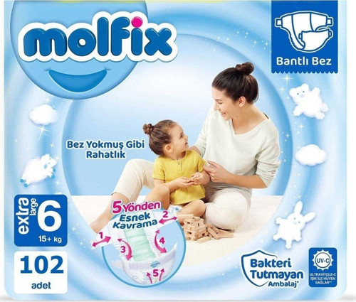 3d E.large 6 Beden 102 Adet