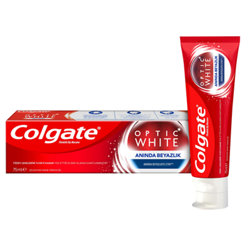 Optıc Parıldayan Diş Macunu 75 Ml Anında Beyazlık (3'li Paket)