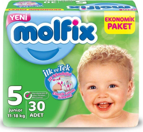 Bebek Bezi 5 Numara Junıor 11-18 Kg / 120 Adet