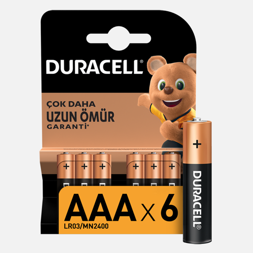 Basic İnce Kalem Pil 6'Lı AAA (5'li Paket)