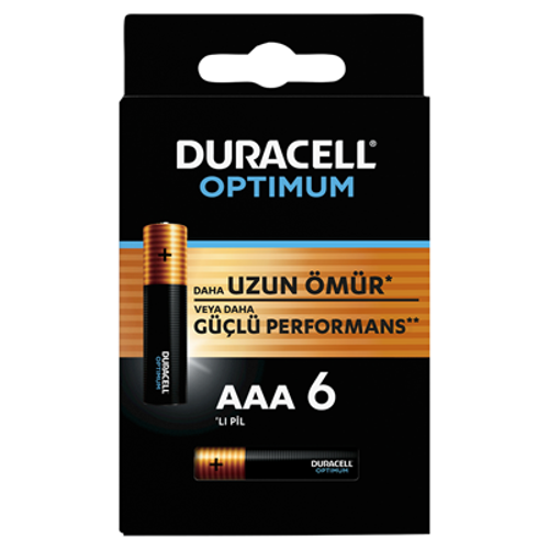 Optimum Aaa Pil 6Lı (2'li Paket)