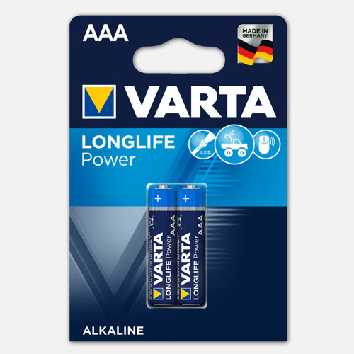 Longlife Power 2 AAA Alkalin Pil (6'li Paket)