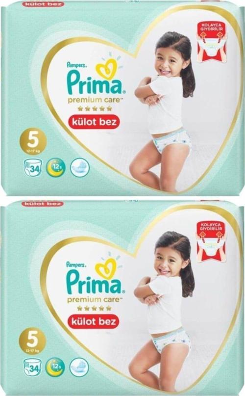 Bebek Bezi Premium Care Külot 5 Beden 68 Adet