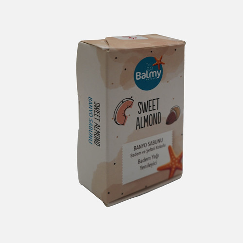 Tatlı Badem Esanslı Katı Sabun (8'li Paket)