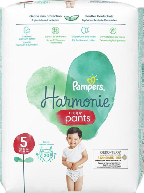 Harmonie Külot Bez 5 Beden 12-17 Kg 20'li