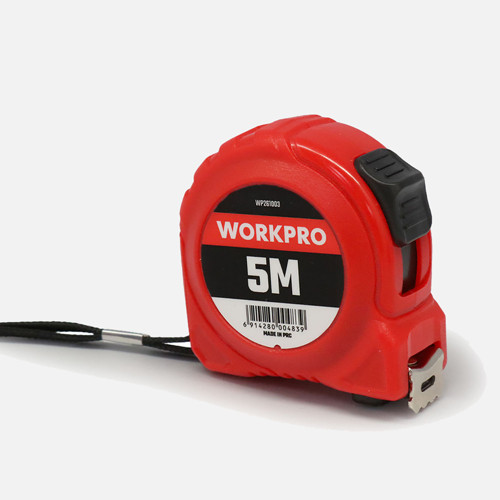 WP261003 5Mx19mm Beyaz Çelik Şerit Metre (8'li Paket)