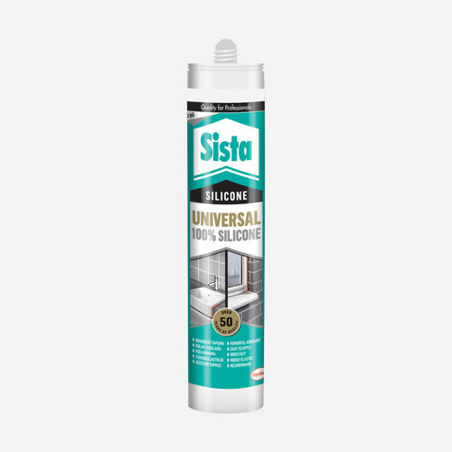 Universal %100 Silikon Beyaz 280 ml (4'li Paket)