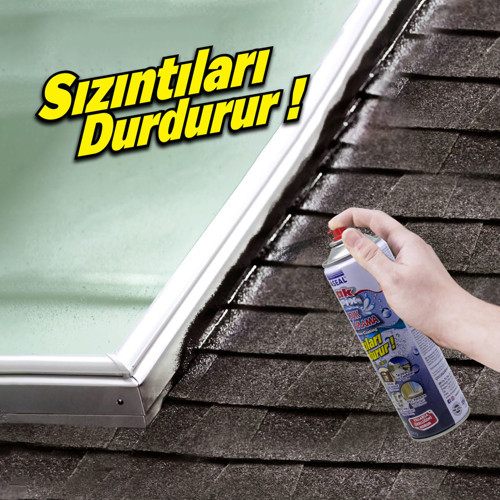 Leak Fix İzolasyon Spreyi Şeffaf Kauçuk 500ML (6'li Paket)