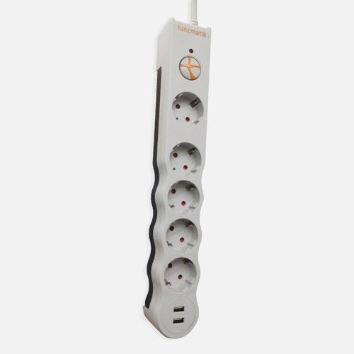 Powersurge 5'li Usb'li Priz (2'li Paket)