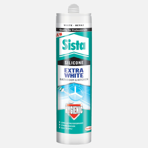 Extra White Silikon Beyaz 280 ml (8'li Paket)