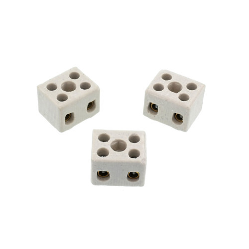 Porselen 2'li No:1 3 adet Lüster Klemens (7'li Paket)