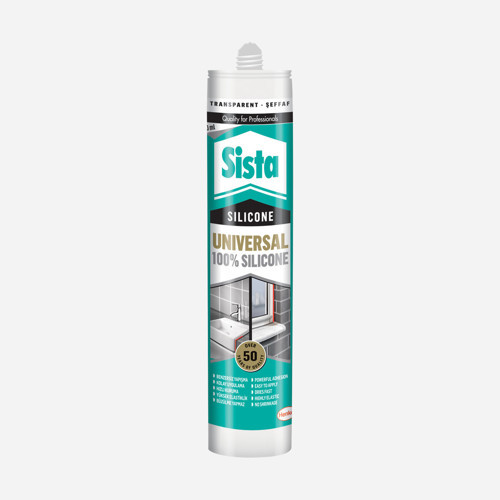 Universal %100 Silikon Şeffaf 280 ml (3'li Paket)