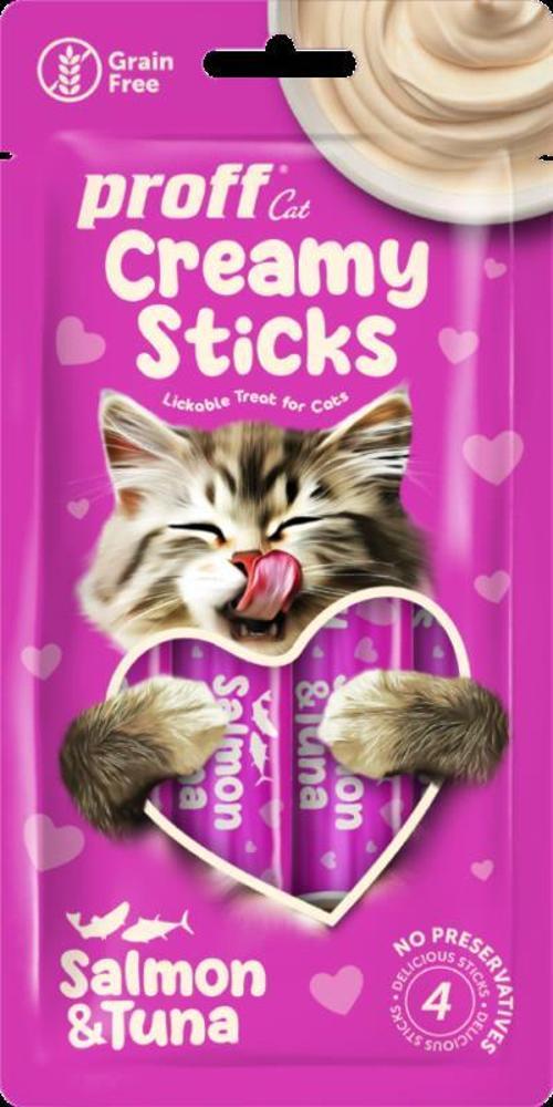 Creamy Ton ve Somon Balıklı Kedi Ödülü 4'lü