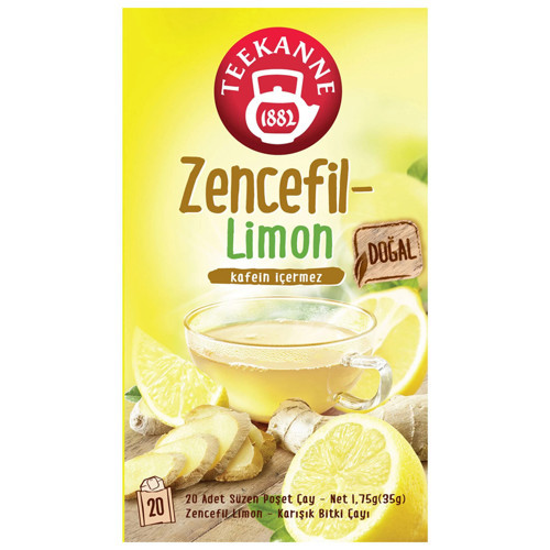Zencefil Limon Karışık Bitki Çayı 20'li 35 G (7'li Paket)